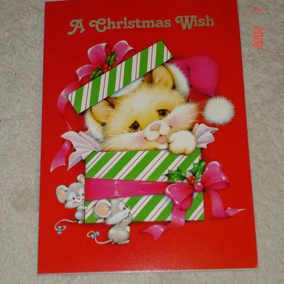 Vintage Children's Christmas Greeting Card 11.5" X 8" Brand New condition - Picture 5 of 6